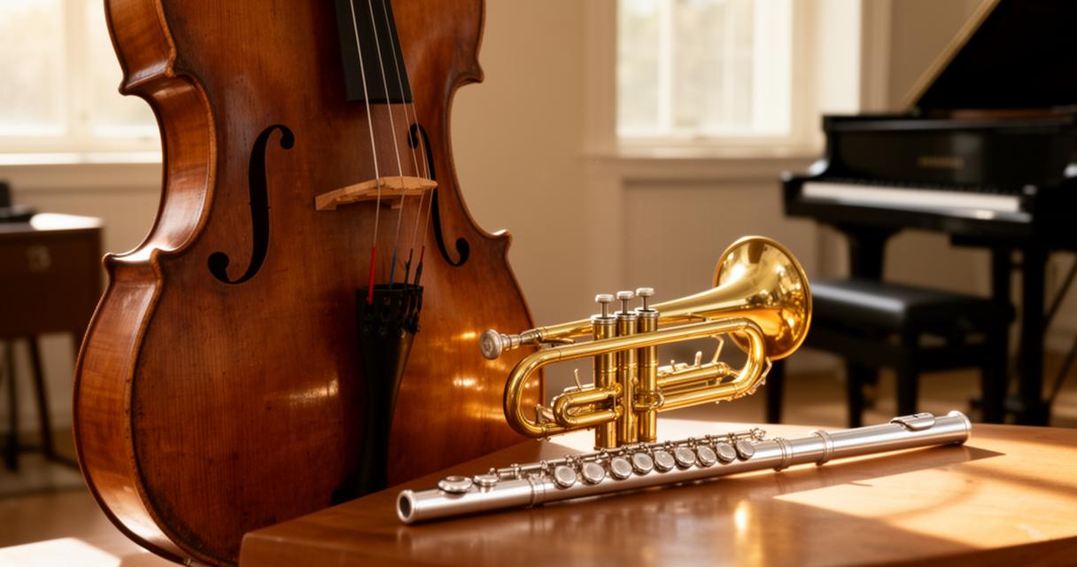 Les trois grandes familles des instruments de musique : focus sur les flûtes et hautbois